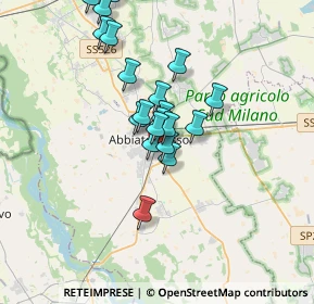 Mappa Via Antonio Pacinotti, 20081 Abbiategrasso MI, Italia (2.9015)