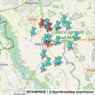 Mappa Via Sabotino, 20081 Abbiategrasso MI, Italia (3.31)