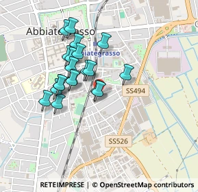 Mappa Via Antonio Pacinotti, 20081 Abbiategrasso MI, Italia (0.371)