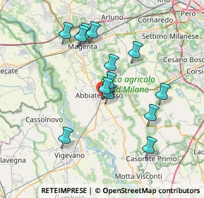 Mappa Via Antonio Pacinotti, 20081 Abbiategrasso MI, Italia (6.66231)