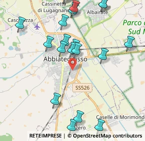 Mappa Via Antonio Pacinotti, 20081 Abbiategrasso MI, Italia (2.4255)