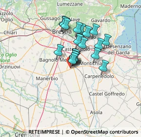 Mappa Strada Costa, 25016 Ghedi BS, Italia (9.584)