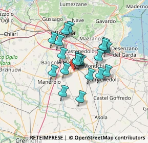 Mappa Strada Costa, 25016 Ghedi BS, Italia (9.7015)