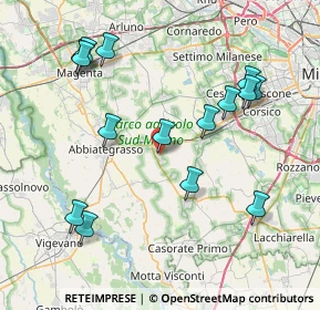 Mappa Via Dante, 20080 Vermezzo MI, Italia (8.58667)