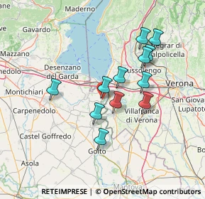 Mappa Via Europa, 46040 Monzambano MN, Italia (12.13833)