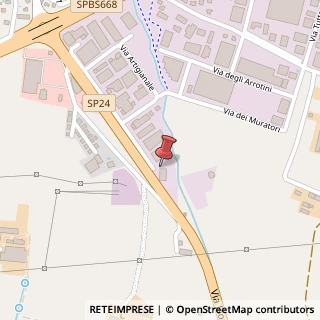 Mappa Via Artigianale, 2, 25016 Ghedi, Brescia (Lombardia)