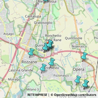 Mappa Via Curiel, 20089 Milano MI, Italia (2.14385)