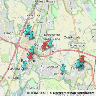 Mappa Via Curiel, 20089 Milano MI, Italia (2.30563)