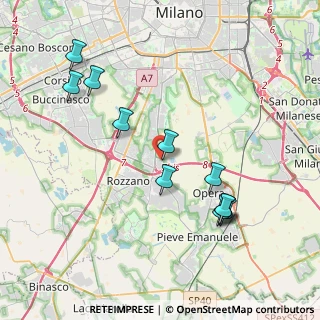 Mappa Via Curiel, 20089 Milano MI, Italia (4.06455)