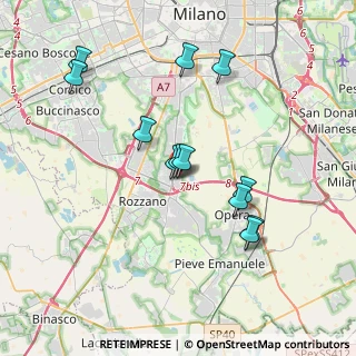 Mappa Via Curiel, 20089 Milano MI, Italia (3.52917)