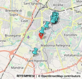 Mappa Via Siracusa, 35142 Padova PD, Italia (1.73692)