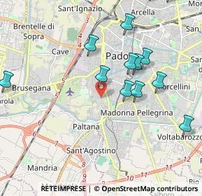 Mappa Via Siracusa, 35142 Padova PD, Italia (2.26077)