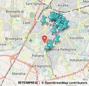 Mappa Via Siracusa, 35142 Padova PD, Italia (1.65632)