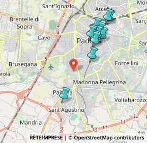 Mappa Via Siracusa, 35142 Padova PD, Italia (2.0025)