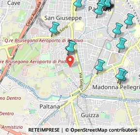 Mappa Via Siracusa, 35142 Padova PD, Italia (1.4935)