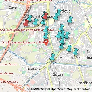 Mappa Via Siracusa, 35142 Padova PD, Italia (0.9705)