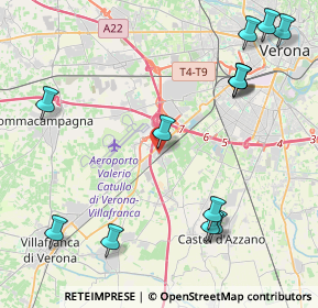 Mappa Viale dei Mille, 37062 Dossobuono VR, Italia (5.28462)