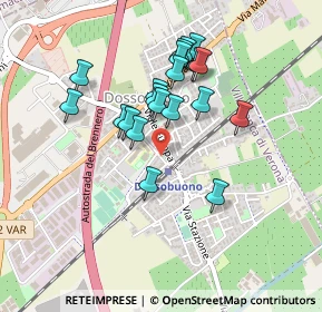 Mappa Viale dei Mille, 37062 Dossobuono VR, Italia (0.387)