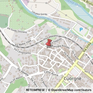 Mappa Via Rivassola,  34, 10082 Cuorgnè, Torino (Piemonte)