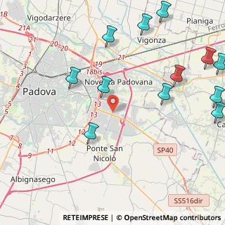 Mappa Padova, 35127 Padova PD, Italia (5.63917)
