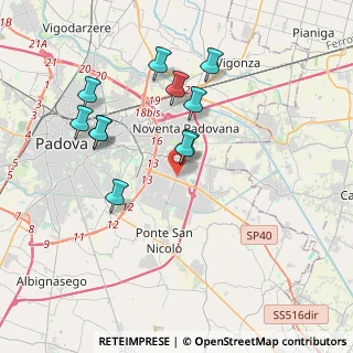 Mappa Padova, 35127 Padova PD, Italia (3.59909)