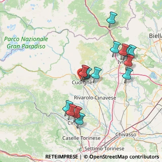 Mappa Via Walter Fillak, 10082 Cuorgnè TO, Italia (14.658)