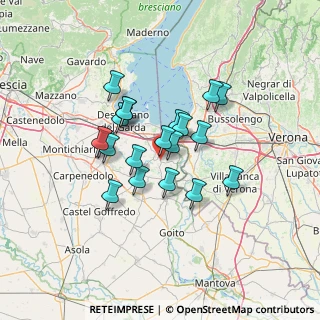 Mappa Localita' Moscatello di Sotto, 25010 Pozzolengo BS, Italia (10.408)