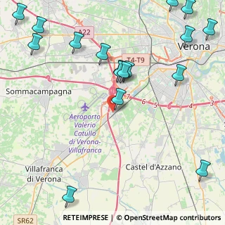 Mappa Via dei Mille, 37062 Dossobuono VR, Italia (5.87059)