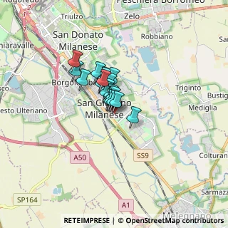 Mappa Via Antonio Gramsci, 20098 San Giuliano Milanese MI, Italia (0.823)