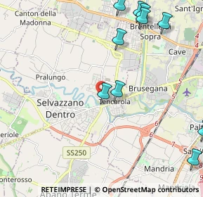 Mappa Via Piave, 35030 Selvazzano Dentro PD, Italia (2.81818)