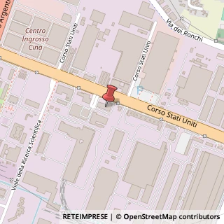 Mappa Corso Stati Uniti, 14, 35127 Padova, Padova (Veneto)