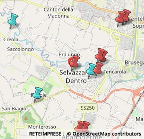 Mappa Via M. Cesarotti, 35030 Selvazzano Dentro PD, Italia (2.83467)