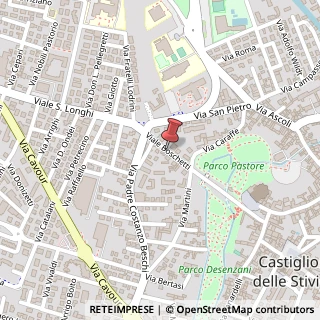 Mappa Viale Erasmo Boschetti, 17, 46043 Castiglione delle Stiviere, Mantova (Lombardia)