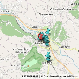 Mappa Via Rivassola, 10082 Cuorgnè TO, Italia (0.89389)