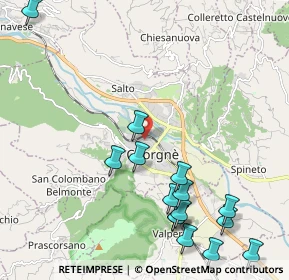 Mappa Via Pagliotti, 10082 Cuorgnè TO, Italia (2.574)