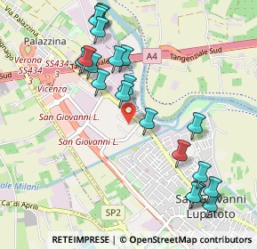 Mappa Via Monte Altissimo, 37057 San Giovanni Lupatoto VR, Italia (1.0975)