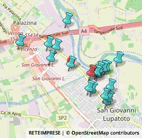 Mappa Via Monte Altissimo, 37057 San Giovanni Lupatoto VR, Italia (0.917)