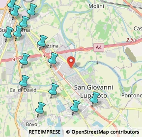 Mappa Via Monte Altissimo, 37057 San Giovanni Lupatoto VR, Italia (3.21)