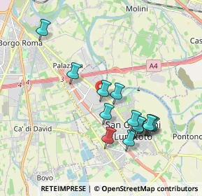 Mappa Via Monte Altissimo, 37057 San Giovanni Lupatoto VR, Italia (1.81)