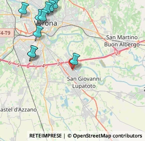 Mappa Via Monte Altissimo, 37057 San Giovanni Lupatoto VR, Italia (5.62818)