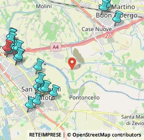 Mappa Localita' Casino, 37036 San Martino Buon Albergo VR, Italia (2.9865)