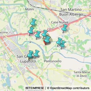 Mappa Localita' Casino, 37036 San Martino Buon Albergo VR, Italia (1.35167)