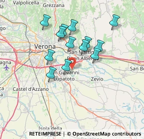 Mappa Localita' Casino, 37036 San Martino Buon Albergo VR, Italia (6.10231)