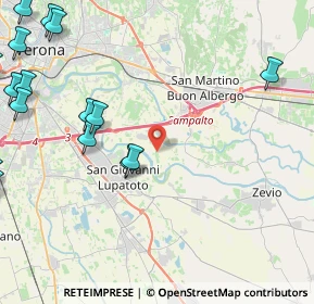 Mappa Localita' Casino, 37036 San Martino Buon Albergo VR, Italia (6.4025)