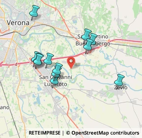 Mappa Localita' Casino, 37036 San Martino Buon Albergo VR, Italia (3.52583)