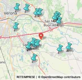 Mappa Localita' Casino, 37036 San Martino Buon Albergo VR, Italia (4.19588)