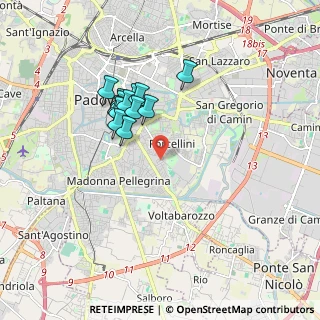 Mappa Via Giovanni Canestrini, 35127 Padova PD, Italia (1.47846)