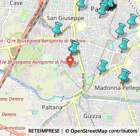 Mappa Via Urbino, 35142 Padova PD, Italia (1.5335)