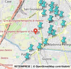 Mappa Via Urbino, 35142 Padova PD, Italia (1.176)