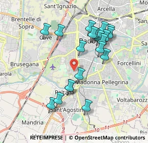 Mappa Via Urbino, 35142 Padova PD, Italia (1.8205)